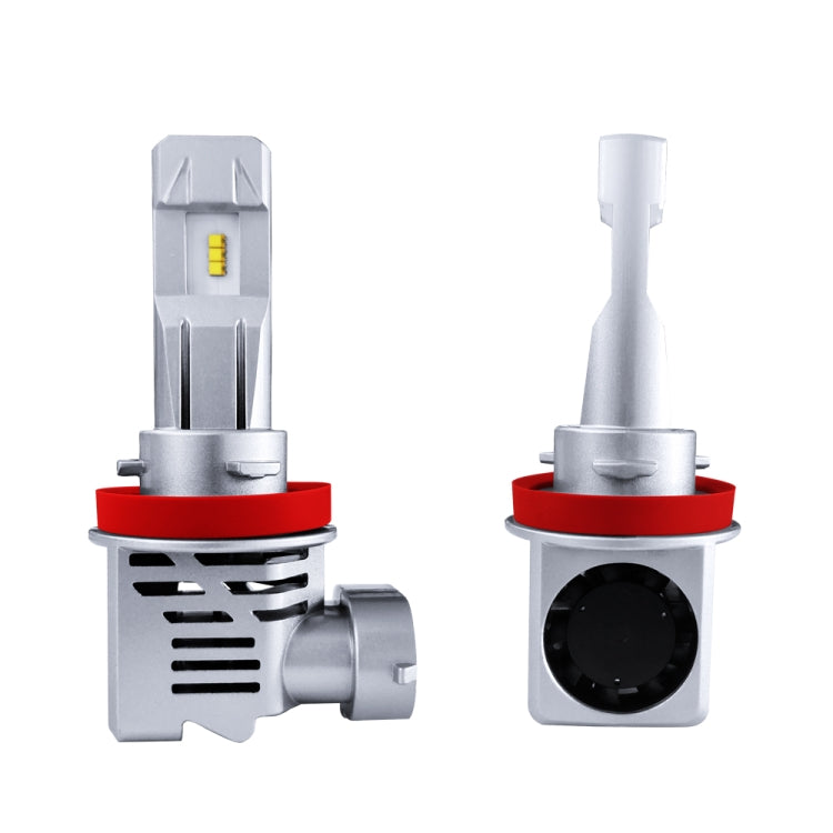 2 PCS M3 H8 / H9 / H11 DC9-32V / 17W / 6500K / 2000LM IP68 Car LED Headlight Lamps(Cool White)