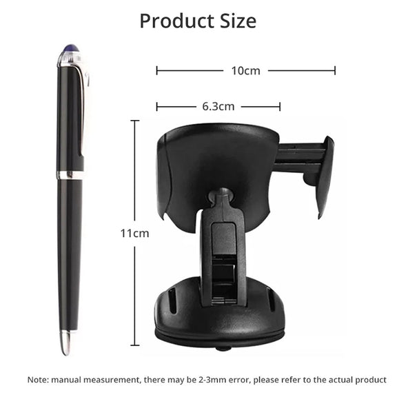 Suction Cup Rotatable Creative Mouse Shaped Car Holder