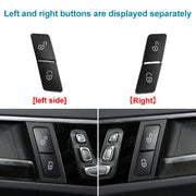 Car Right Side Door Lock Switch Buttons 2049058402 for Mercedes-Benz W204, Left Driving (Black)