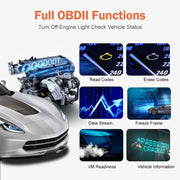 Ancel AS200 Car Engine Tester OBDII Code Reading Card