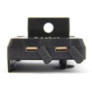 Motorcycle Mobile Phone Holder USB Charger Bracket