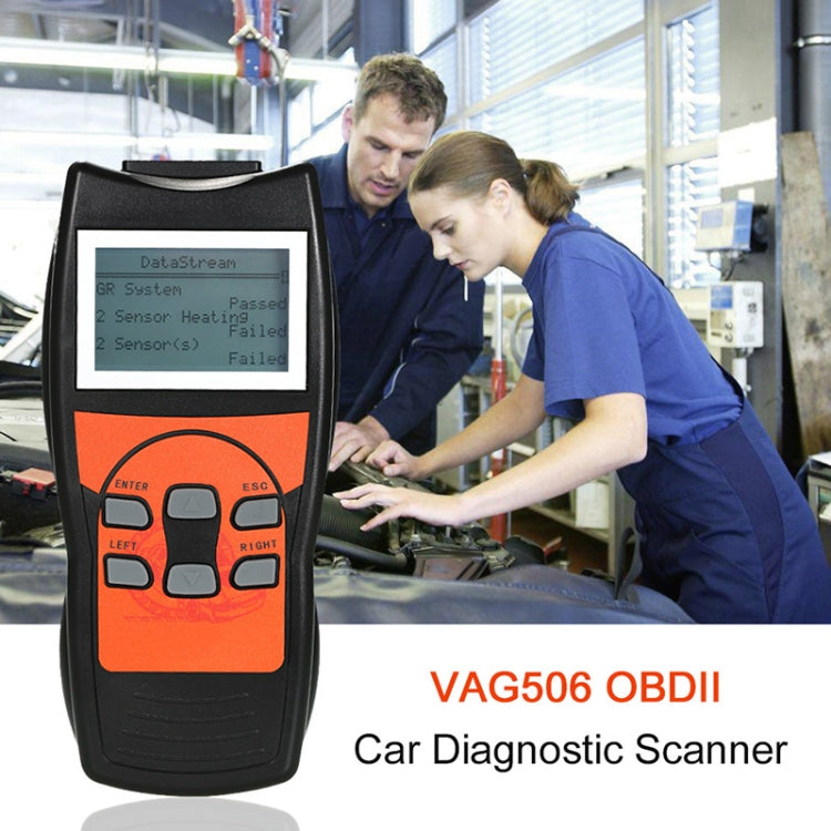VAG506 Car Mini Code Reader OBD2 Fault Detector Diagnostic Tool