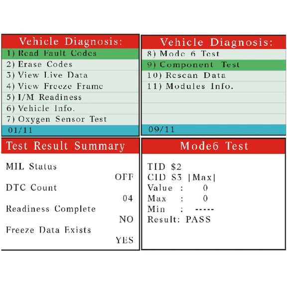V800 Car Mini Code Reader OBD2 Fault Detector Diagnostic Tool