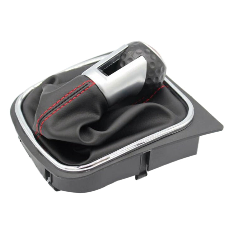 Car Shift Handball Gear Lever Gear Shift Knob for Volkswagen Golf 6, Gear Position: 6-stall