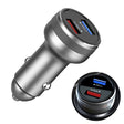 DASH / WARP 30W Car Flash Charger for OnePlus (Silver) - Car Charger by PMC TechLife | Online Shopping South Africa | PMC TechLife