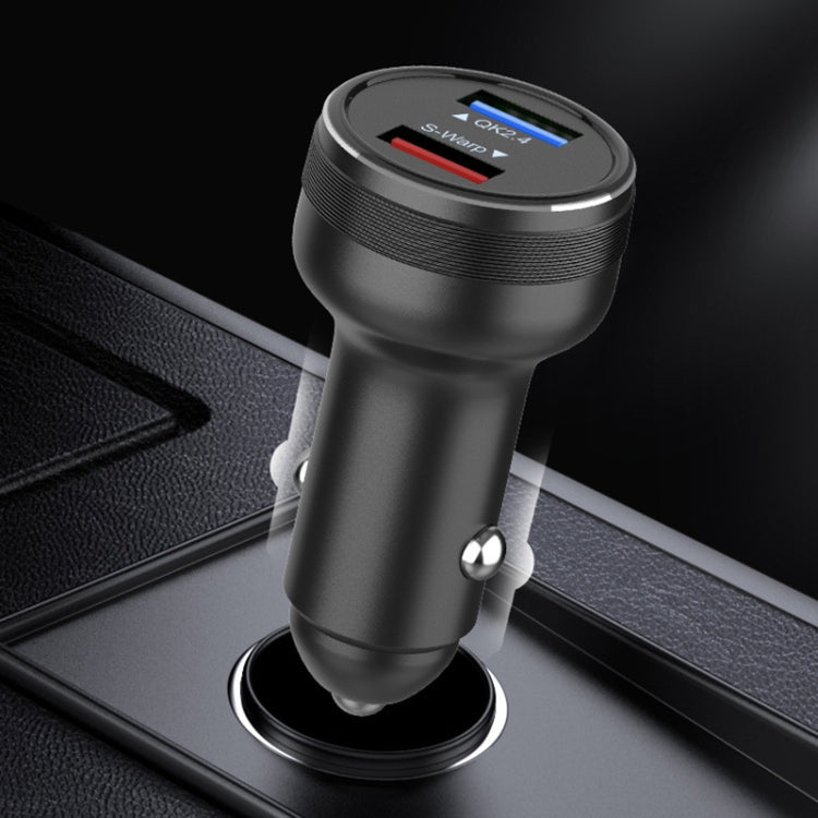 DASH / WARP 30W Car Flash Charger for OnePlus (Black)