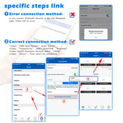Mini Bluetooth 4.0 ELM327 OBD Car Fault Diagnostic Scanner with Power Switch