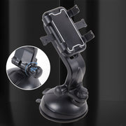 Universal Car Sucker Mobile Phone Holder (Black)