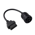 Female 16Pin to J1939 9Pin Truck cable - Code Readers & Scan Tools by PMC TechLife | Online Shopping South Africa | PMC TechLife