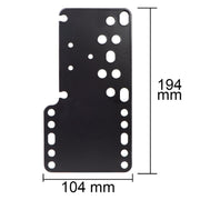 Modified Analog Linear 14bit USB Racing Game PC Drifting Handbrake for Win System, with Support Plate