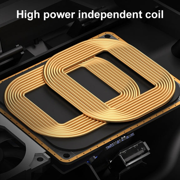 HFC-1050 Car Qi Standard Wireless Charger 10W Quick Charging for Audi A4L 2017-2022, Left Driving