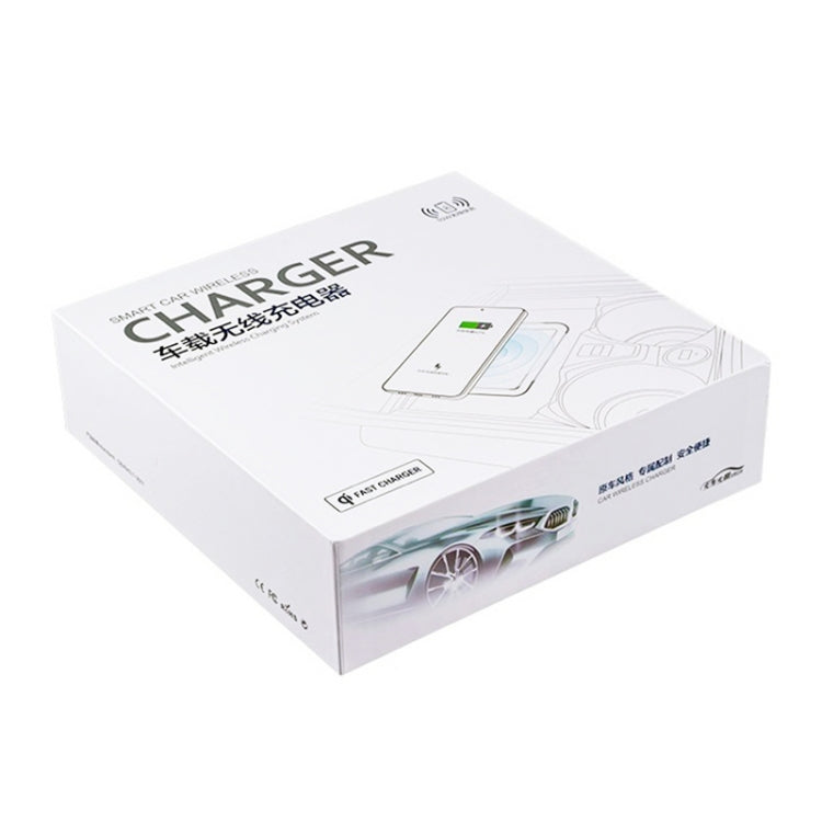 HFC-1050 Car Qi Standard Wireless Charger 10W Quick Charging for Audi A4L 2017-2022, Left Driving