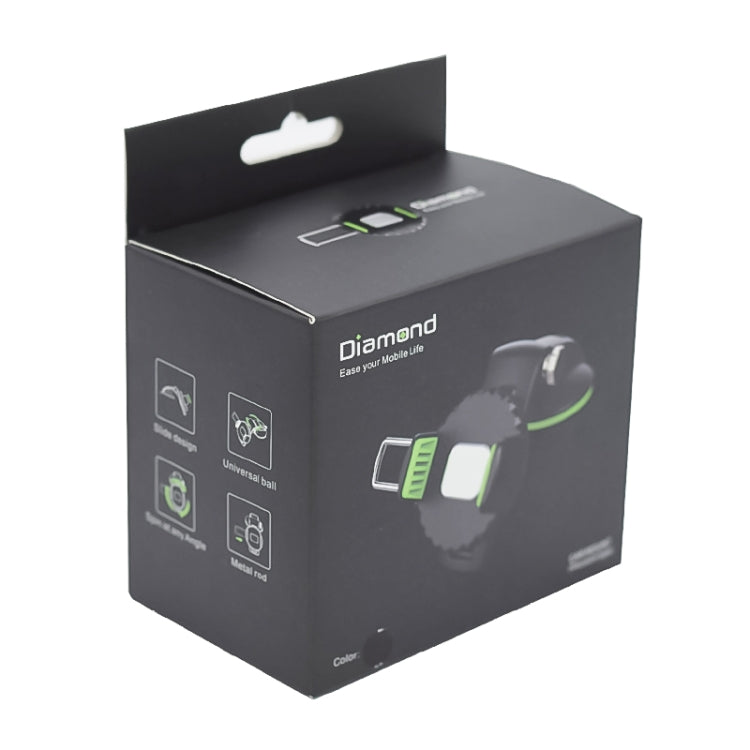 Multifunctional Car Center Console Dashboard Suction Cup Phone Holder (Green)