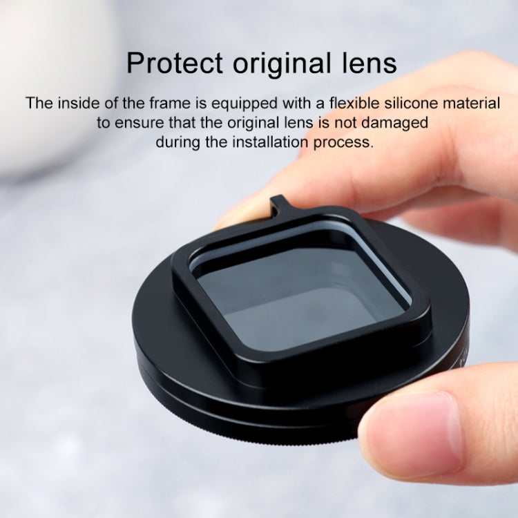 RUIGPRO for GoPro HERO 7/6 /5 Professional 52mm 10X Close-up Lens Filter with Filter Adapter Ring & Lens Cap
