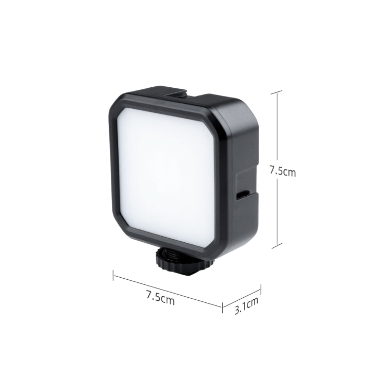 MJ58 Pocket Beauty Fill Light Handheld Camera Photography Streamer LED Light with Remote Control (Black)