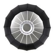 Godox P120L Diameter 120cm Parabolic Softbox Reflector Diffuser for Studio Speedlite Flash Softbox(Black)