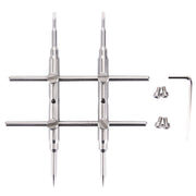 3K-01 Professional DSLR Camera Lens Stainless Steel Spanner Wrench Open Repair Tool
