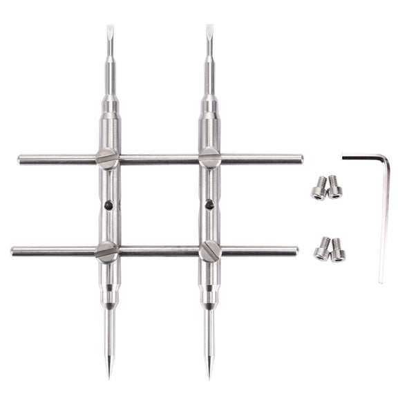 3K-01 Professional DSLR Camera Lens Stainless Steel Spanner Wrench Open Repair Tool