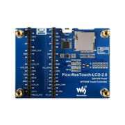 WAVESHARE 2.8 inch 262K Colors 320 x 240 Pixel Touch Display Module for Raspberry Pi Pico, SPI Interface