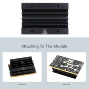 Official Heatsink for Jetson Nano(Black)