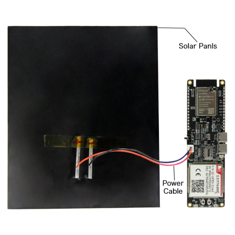 TTGO T-SIM7600E-H ESP32 WiFi Bluetooth 18560 Battery Holder Solar Charge Module Development Board