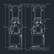 TTGO T-SIM7600E-H ESP32 WiFi Bluetooth 18560 Battery Holder Solar Charge Module Development Board