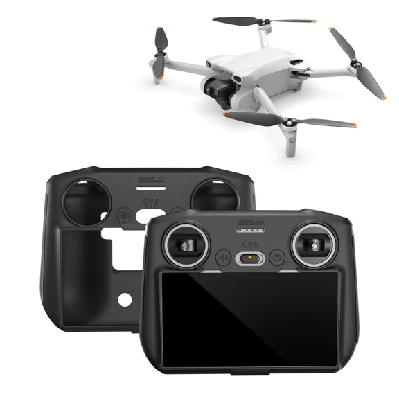STARTRC Silicone Shockproof Anti-scratch Case for DJI Mini 3 Pro Remote Control(Black)