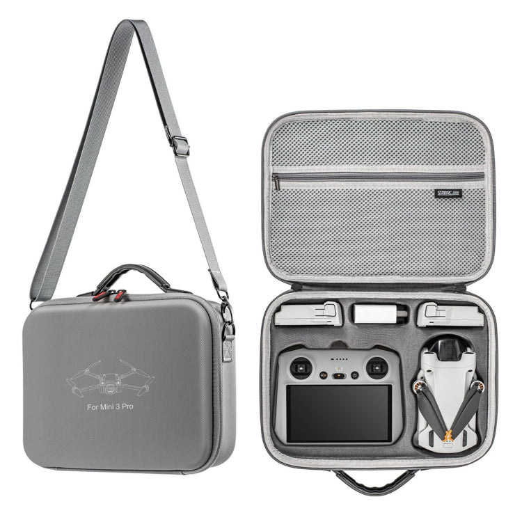For DJI Mini 3 Pro / RC with Screen STARTRC Water-resistant Shoulder Storage Bag Handbag(Grey)