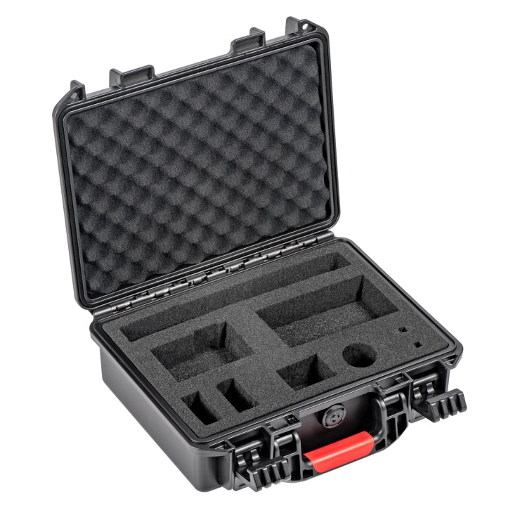 For DJI Action 5 Pro / 4 / 3 STARTRC Water-resistant PP Full Kit Suitcase Storage Box (Black)