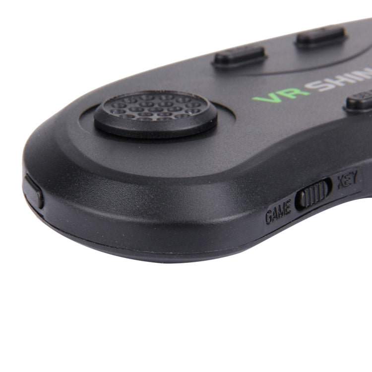 VR Shinecon 3D Movie Games Virtual Reality Glasses Bluetooth Remote Controller Gamepad(Black)