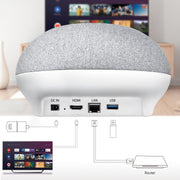 MECOOL KA1 Smart TV Speaker Android 11 TV Box with Remote Control, Amlogic S905X4 Quad Core Cortex-A55, 4GB+32GB, Dual-Band / Bluetooth / Ethernet / OTT(AU Plug)