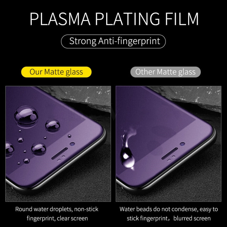25 PCS AG Matte Anti Blue Light Full Cover Tempered Glass For Xiaomi Mi 9 Explorer