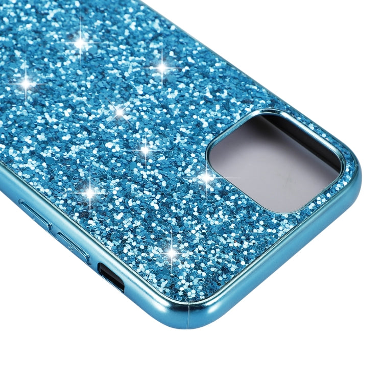 Glitter Powder Shockproof TPU Protective Case for iPhone 11 Pro Max(Silver)