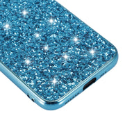 Glitter Powder Shockproof TPU Protective Case for iPhone 11 Pro Max(Silver)