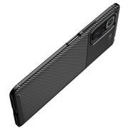 For Xiaomi Redmi Note 10 Pro / Note 10 Pro Max Carbon Fiber Texture Shockproof TPU Case(Black)
