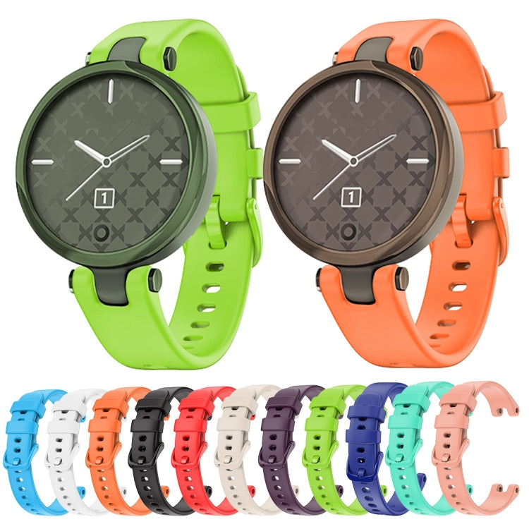 Compatible with Garmin Lily Silicone Watch Band(White)