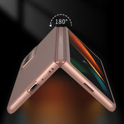 For Samsung Galaxy Z Fold2 5G GKK Ultra-thin Full Coverage Protective Case + Screen Protector(Black)