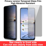 For Xiaomi Redmi Note 10S / Note 10 4G / 5G IMAK HD Anti-spy Tempered Glass Protective Film