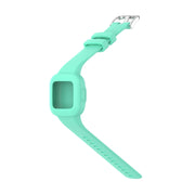 Compatible with Garmin Vivofit JR3 Silicone Pure Color Watch Band(Teal)