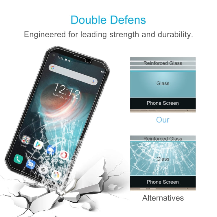 For Blackview Bl6000 Pro 5G 10 PCS 0.26mm 9H 2.5D Tempered Glass Film