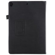 Litchi Texture Horizontal Flip Leather Case with Holder For iPad 10.5 / iPad 10.2 2021 / 2020 / 2019(Black)
