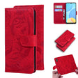 For OPPO A15 / A15S Tiger Embossing Pattern Horizontal Flip Leather Case with Holder & Card Slots & Wallet(Red) - OPPO Cases by PMC TechLife | Online Shopping South Africa | PMC TechLife | Buy Now Pay Later Mobicred