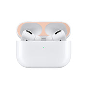 For Apple AirPods Pro Wireless Earphone Protective Case Metal Protective Sticker(Silver)