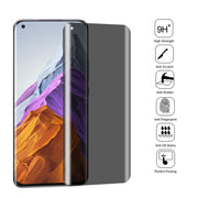 For Xiaomi Mi 11 25 PCS 0.3mm 9H Surface Hardness 3D Curved Surface Privacy Glass Film