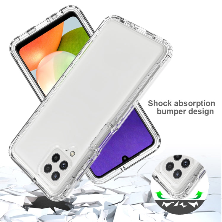 For Samsung Galaxy A22 4G Shockproof Highly Transparent PC+TPU Protective Case