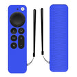 Silicone Protective Case Cover For Apple TV 4K 4th Siri Remote Controller(Blue) - Apple TV Accessories by PMC TechLife | Online Shopping South Africa | PMC TechLife