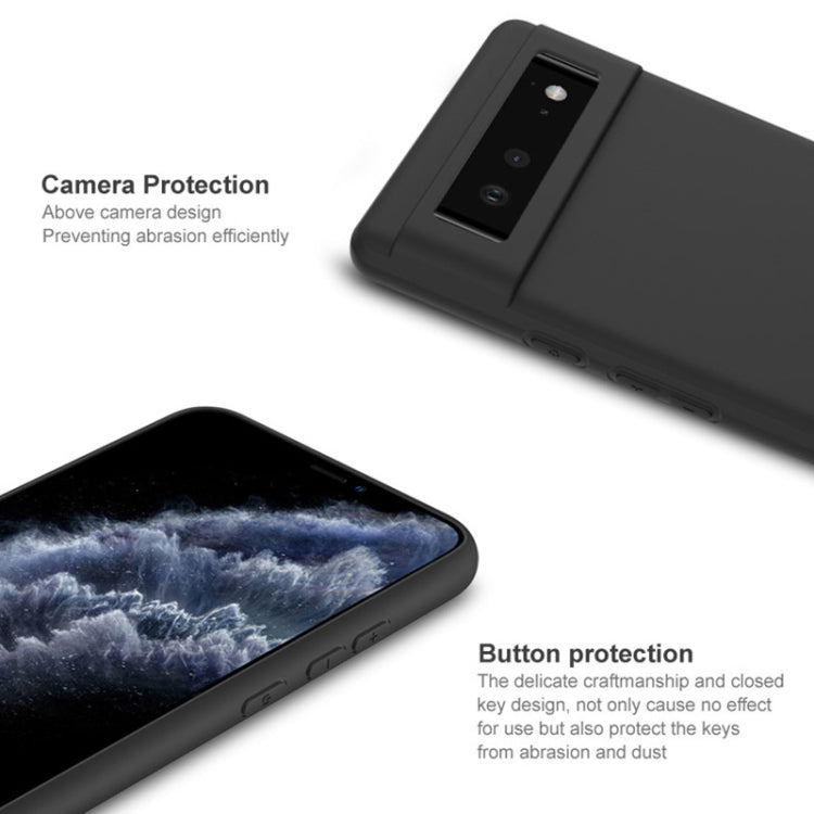 For Google Pixel 6 IMAK UC-3 Series Shockproof Frosted TPU Protective Case(Black)