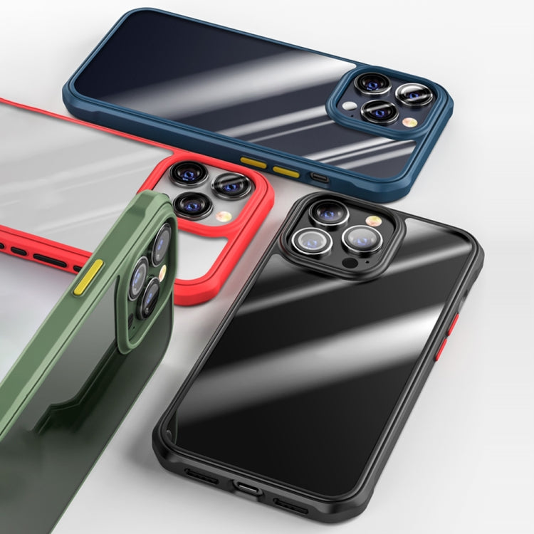For iPhone 13 Pro Max Dawn Series Airbag Shockproof TPU+PC Case (Red)