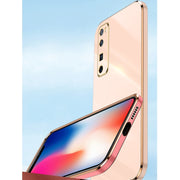 For Huawei nova 7 5G XINLI Straight Edge 6D Electroplate TPU Phone Case(Celestial Blue)