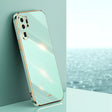 For Huawei P30 Pro XINLI Straight Edge 6D Electroplate TPU Phone Case(Mint Green) - Huawei Cases by XINLI | Online Shopping South Africa | PMC TechLife | Buy Now Pay Later Mobicred